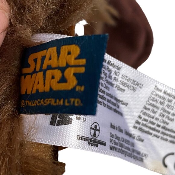 Star Wars Chewbacca Stuffed Toy 12" Tall With Bandolier Battery Operated Plush B - Picture 7 of 11